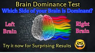 Test which side of your Brain is Dominant| Left Brain or Right Brain?| Brain Dominance Test in Tamil