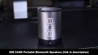 Best Portable Bluetooth Speakers for iPad, iPhone or Android (808 CANZ)