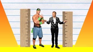 How Much Taller? - John Cena vs Graham Norton!