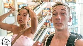 HUGE Bangkok Food Court | EATING for LESS than $1| 🇹🇭