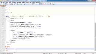 PHP Tutorials Dynamic RSS Feed For Your Website Content Part 2 3