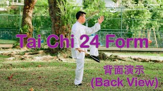 Tai Chi 24 Form (Back View) 简化24式太极拳  (背面) : Beginner Tai Chi Form