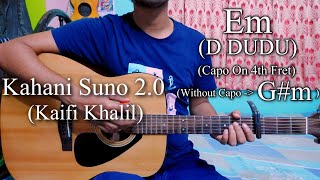 Kahani Suno 2.0 | Kaifi Khalil | Easy Guitar Chords Lesson+Cover, Strumming Pattern, Progressions...