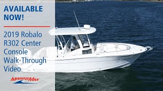 Available Now! 2019 Robalo R302 Center Console Boat For Sale at MarineMax Wrightsville Beach, NC