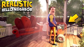 Hello Neighbor's MOST REALISTIC MOD!!! | Hello Neighbor Gameplay (Mods)
