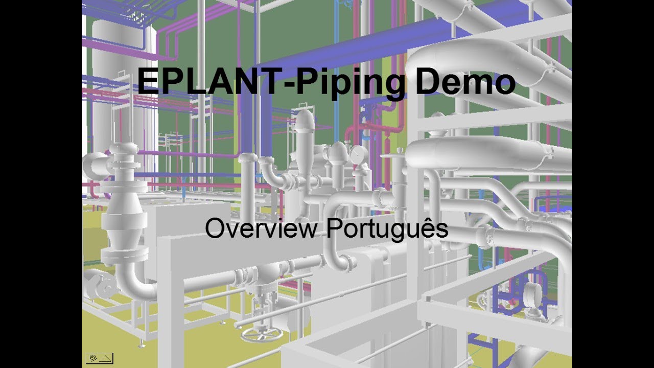 Eplant Piping Demo Overview Português Youtube