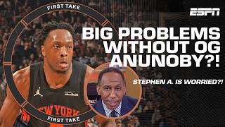 Stephen A. is CONCERNED for the New York Knicks if they don’t have OG Anunoby 😬 | First Take