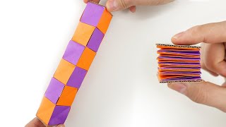 Anti-Stress Toy - Spiral of Flexible Cubes - Fidget Toy - How to make