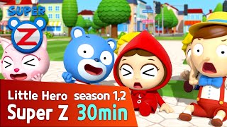 [Super Z 1,2] Little Hero Super Z l 30min Play l Making Pepero Snack l