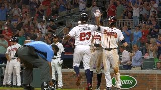 6/19/17: Dickey, offense leads Braves past Giants