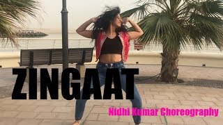 Zingaat | Dhadak & Sairat | Bollywood Dance | Nidhi Kumar Choreography