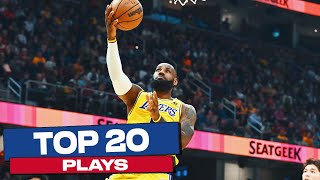 A King's Jam 👑 | Top 20 NBA Plays Week 23! 🔥🔥