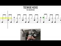 Teenage Kicks   The Undertones 🥁 Grade 2 Beginner Version