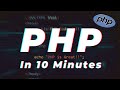 Learn PHP Language In 10 Minutes!! PHP Language Tutorial
