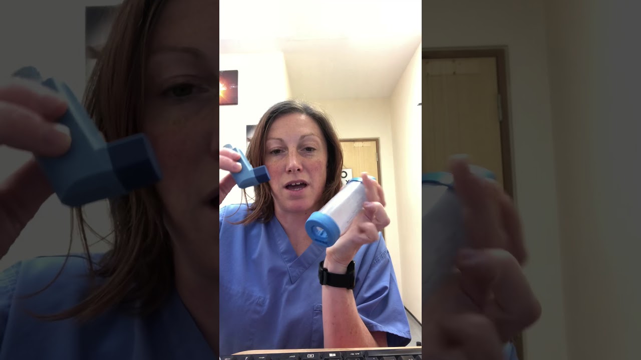 Using An Aerochamber Spacer With An Inhaler - YouTube