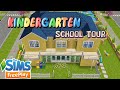 Ange SimStories || KINDERGARTEN SCHOOL TOUR