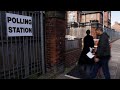 In Brexit stronghold, voters cast their ballot in EU elections