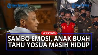 SAMBO EMOSI Anak Buah Lapor CCTV Tunjukkan Yosua Masih Hidup : Masa Kamu Tidak Percaya Sama Saya?