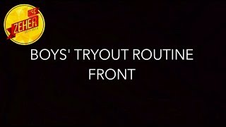 USC Zeher 8.0 - Boys' Tryout Routine 2017-2018