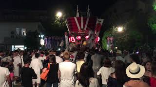 【八坂神社夏祭り】大阪府八尾市西山本　平成３０年７月２９日（日） Yasaka-jinja Summer Festival (July 29, 2018) in Yao city of Osaka