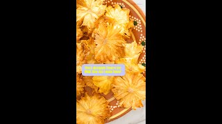 Dried Pineapple Flower tutorial 🍍I Easy, natural \u0026 nutritious cake decoration