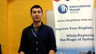 International House Sydney-Student Testimonial 2015, TESOL (Turkish)