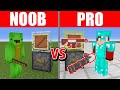 Minecraft NOOB vs PRO: The Roulette of OP Weapons