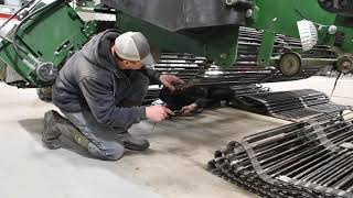 The Shop Dog operating a Lockwood Potato Harvester