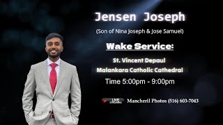 Wake \u0026 Burial Service | Jensen Joseph