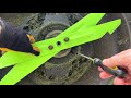 How to change the dual mulching blades on Ego LM2135SP lawn mower