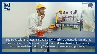 IMI is equipped with latest shipboard instrumentation \u0026 Marine workshops | IMI Greater Noida