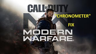 COD MW ''CHRONOMETER" ERROR FIX 2020