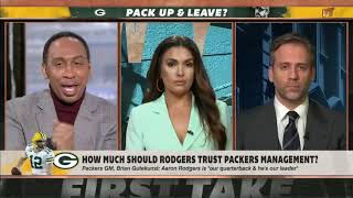 'Aaron Rodgers deserves better' from the Packers   Stephen A    First Take