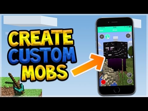 CREATE YOUR OWN CUSTOM MOBS IN MINECRAFT POCKET EDITION! CREATE YOUR OWN CUSTOM MOBS IN MINECRAFT POCKET EDITION!