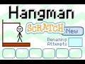 Scratch Tutorial | Scratch Hangman Game | How to make Hangman game on scratch