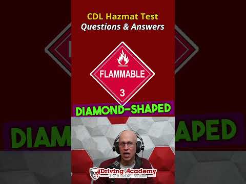 CDL HAZMAT Test #cdl #cdllicense #truckdrivers #careers - YouTube