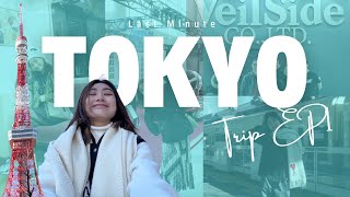 【 VLOG 】 EP1 🌍🇯🇵🎥 Last Minute Trip to TOKYO 🛫Bought flight ticket 2 days before the trip ! 💰💰💰