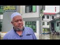 mgnews banjir besar madrasah al badriah di tumpat rayu sumbangan air segera