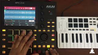 I made a Halloween beat on the MPC One | #makingbeats #halloweenbeats #mpcone #nosamples