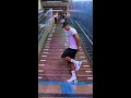 stairs shuffle dance challenge