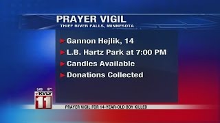 Classmates holding candlelight vigil in memory of Thief River Falls teen