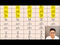 အလယ်သံဗျည်း သရ ဝမ်န်ယု က် စာလုံးပေါင်းဖတ်ခြင်း