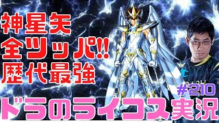 【聖闘士星矢ライジングコスモ】神星矢ガチャでモチベ爆上がり!?配信210日目【ライコス攻略】