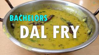 5 min curry - DAL FRY (Bachelor's kitchen special)