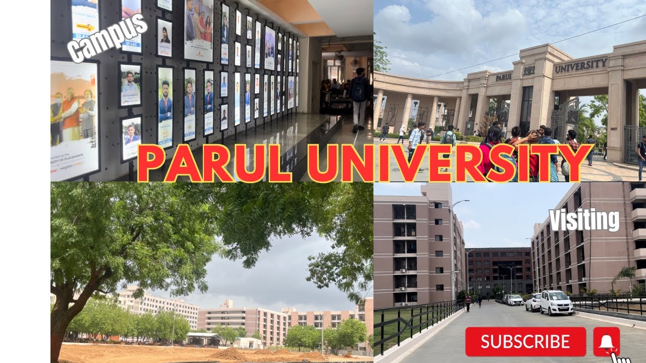 Parul University Campus Tour|Parul University |Campus #paruluniversity ...