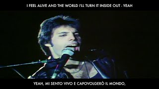 Queen - Don't Stop Me Now (Lyrics In Italian & English / Testo in Inglese e Italiano)