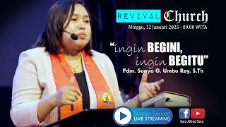 IBADAH RAYA GKIN REVIVAL | MINGGU 12 JAN 2025  | \