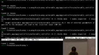 osc12: Scanny — Ruby on Rails Security Scanner