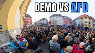 Demo gegen AFD in Würzburg