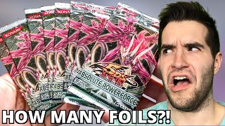 These Yugioh Packs Were INSANE (Absolute Powerforce)